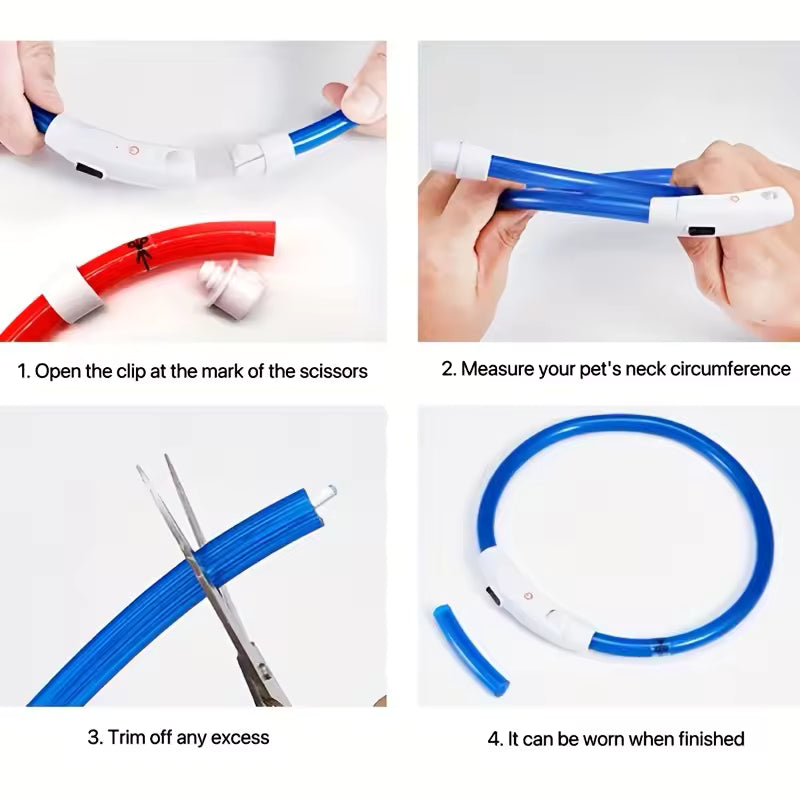 LED Pet Leash โ Light Up Every Walk ๐