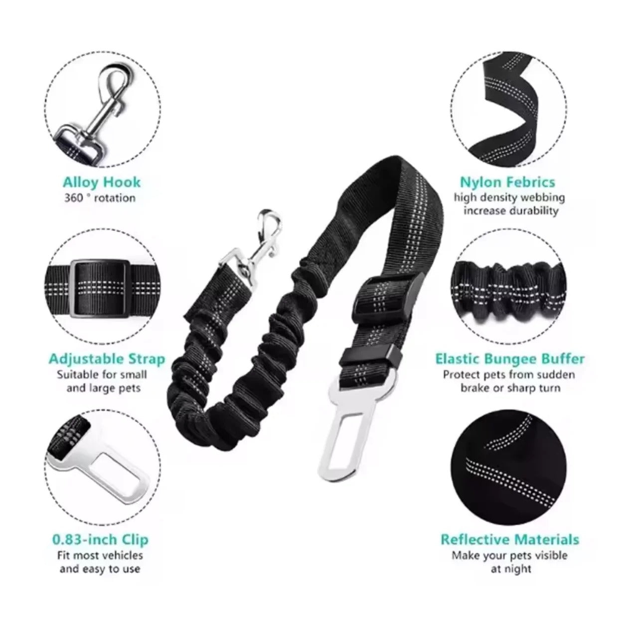 Advanced Dog Car Seat Belt