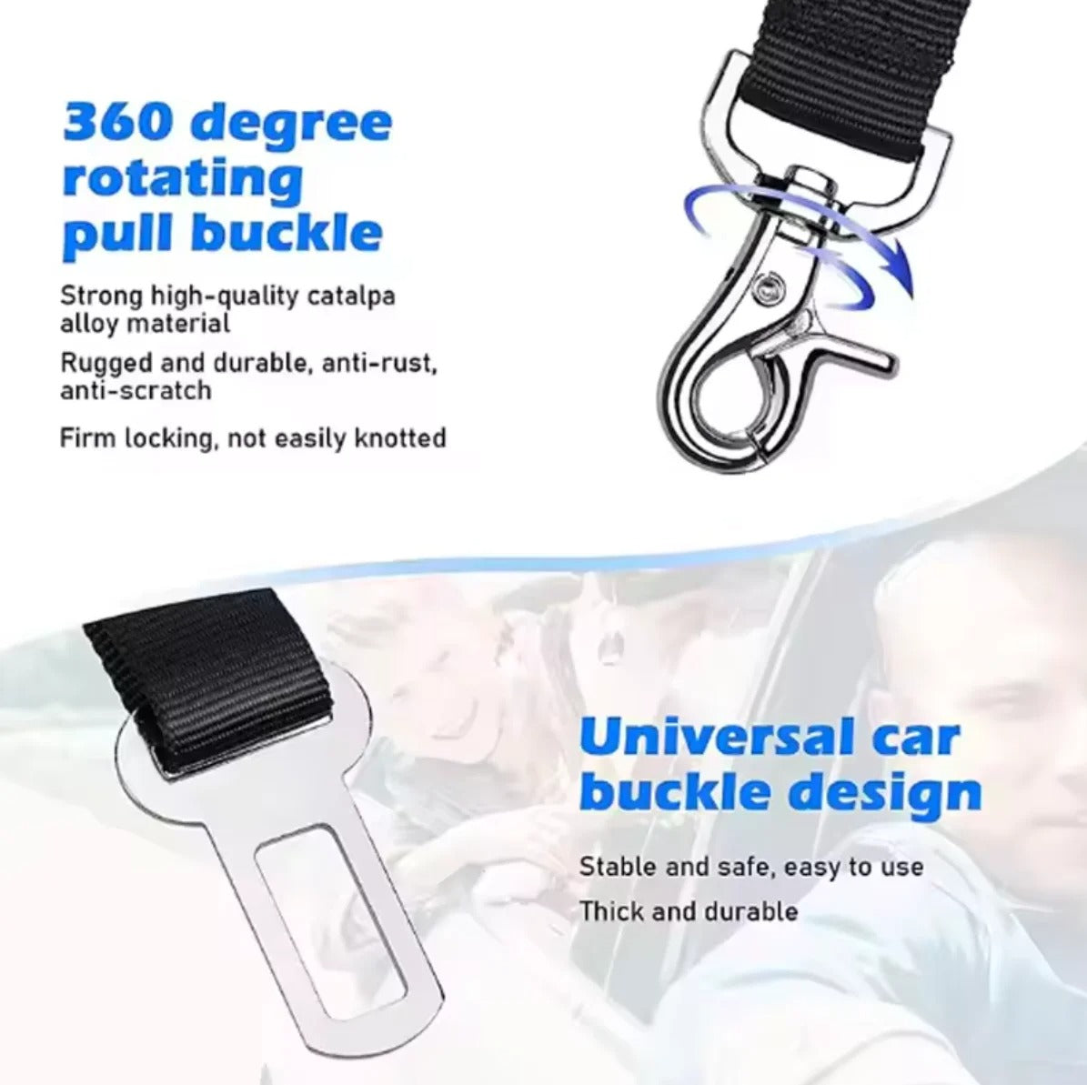 Advanced Dog Car Seat Belt