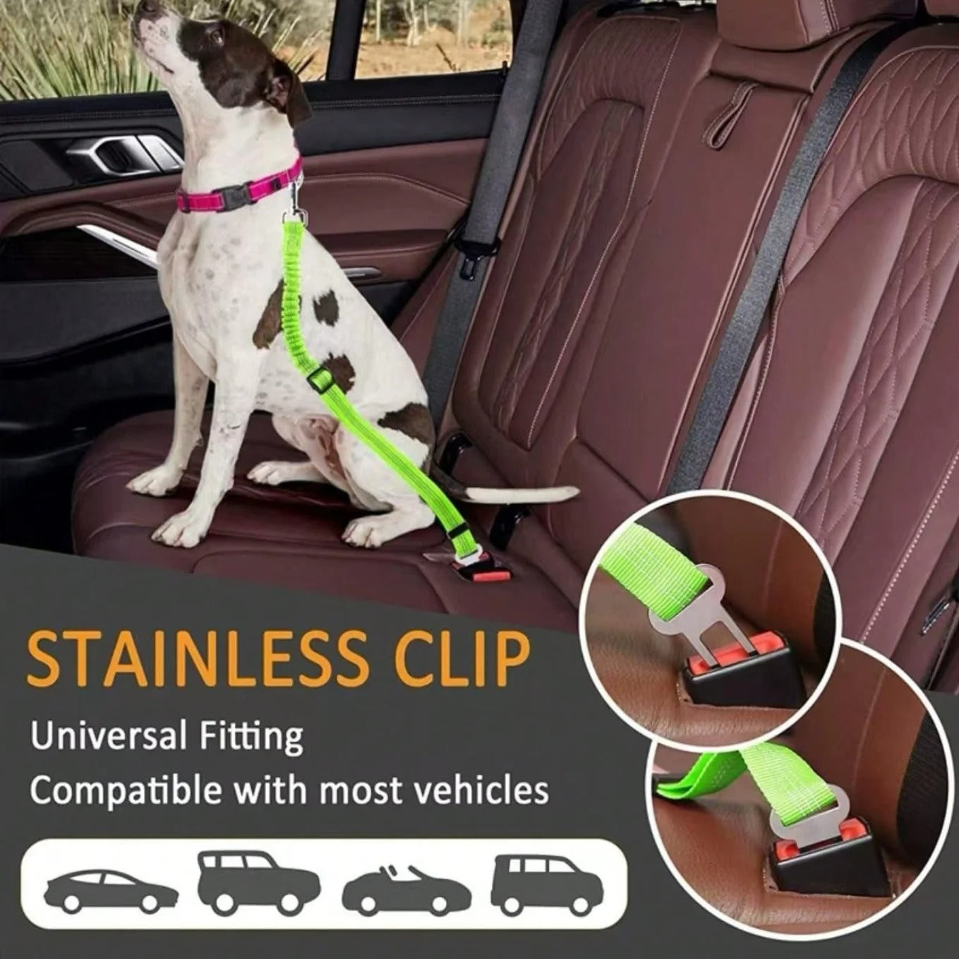 Advanced Dog Car Seat Belt